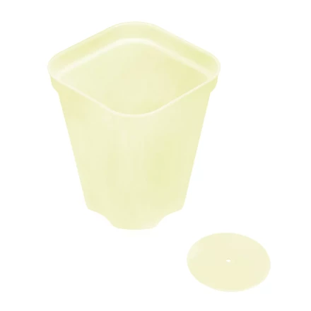 Горшочек для рассады, пластиковый, 250 мл., с выдвижным дном, 10 шт. Palisad 643445 купить в Нефтеюганске