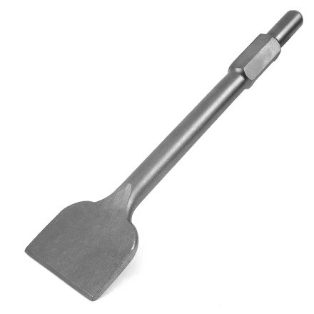 Зубило широкое MESSER 100х395х30 для отбойного молотка, 100мм, НЕХ-30 купить в Нефтеюганске