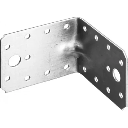 Крепежный угол ЗУБР &quot;МАСТЕР&quot; усиленный, 55х70х70мм, 1шт 310116-55-070 купить в Нефтеюганске