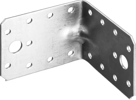 Крепежный угол ЗУБР &quot;МАСТЕР&quot; усиленный, 55х70х70мм, 1шт 310116-55-070 купить в Нефтеюганске