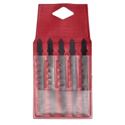 Набор ЗУБР &quot;ЭКСПЕРТ&quot;: Полотна по дереву для эл/лобз, EU-хвостовик, 5шт 1595-S5 купить в Нефтеюганске