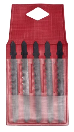 Набор ЗУБР &quot;ЭКСПЕРТ&quot;: Полотна по дереву для эл/лобз, EU-хвостовик, 5шт 1595-S5 купить в Нефтеюганске