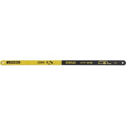 Полотно STAYER &quot;PROFI&quot; &quot;STAYER-FLEX&quot; по металлу, биметаллическое, 24TPI, 300 мм, 10 шт 15932-S10 купить в Нефтеюганске