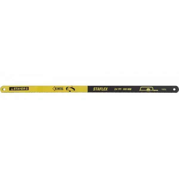 Полотно STAYER "PROFI" "STAYER-FLEX" по металлу, биметаллическое, 24TPI, 300 мм, 10 шт 15932-S10 купить в Нефтеюганске