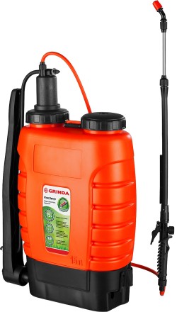 Опрыскиватель садовый GRINDA &quot;Fine Spray&quot;, ранцевый, телескопический удлинитель, 15л 425216 купить в Нефтеюганске