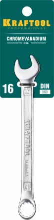 Ключи комбинированные KRAFTOOL, Cr-V, DIN 3113 27079-16 купить в Нефтеюганске