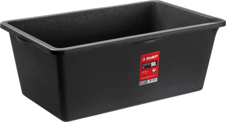 Кювета ЗУБР &quot;ЭКСПЕРТ&quot; строительная пластмассовая, 48x78x29см(ШхДхГ), 90л 06097-90_z03 купить в Нефтеюганске