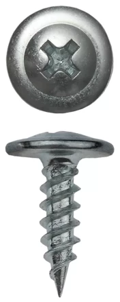 Саморезы ЗУБР с прессшайбой по листовому металлу до 0,9мм, PH2, 4,2х32мм, ТФ6, 14шт 4-300196-42-032 купить в Нефтеюганске