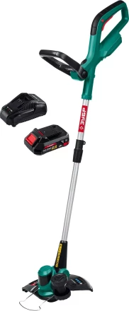 ЗУБР С1-18, 18 В, 25 см, 1 АКБ (2 А·ч), аккумуляторный триммер (ТА-185-21) купить в Нефтеюганске