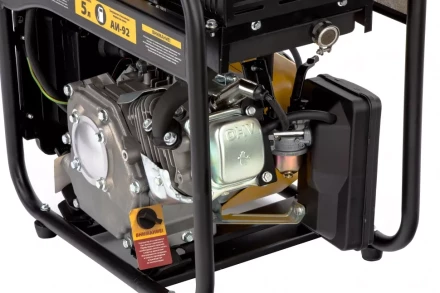 Генератор инверторный GT-3500iF, 3.5 кВт, 230 В, бак 5 л, открытый корпус, ручной старт Denzel 94705 купить в Нефтеюганске