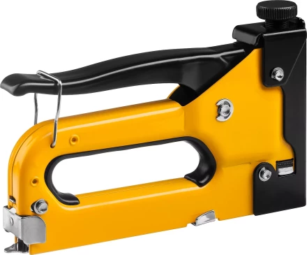 Степлер "Max 53" с регулировкой силы удара, металлический корпус, для тонкой скобы тип 53 (4-14 мм), STAYER Master 31501 купить в Нефтеюганске
