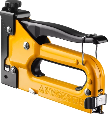 Степлер "Max 53" с регулировкой силы удара, металлический корпус, для тонкой скобы тип 53 (4-14 мм), STAYER Master 31501 купить в Нефтеюганске
