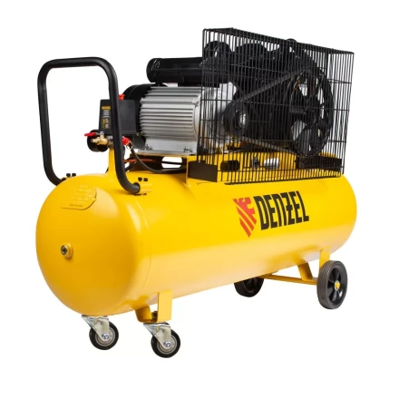 Компрессор воздушный рем. привод BCV2300/100, 2,3 кВт, 100 литров, 440 л/мин Denzel 58111 купить в Нефтеюганске