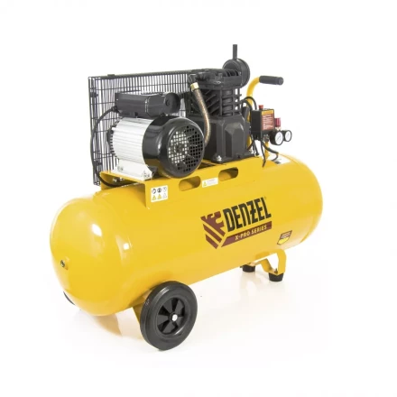 Компрессор масляный поршневой ременной  DENZEL PC 2/100-400 Х-PRO 58074 купить в Нефтеюганске