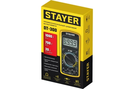 Цифровой мультиметр STAYER DT-300 (45321) купить в Нефтеюганске