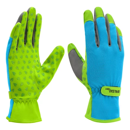 Перчатки садовые на липучке,силиконовое нанесение, размер 9, Luxe// Palisad 67986 купить в Нефтеюганске