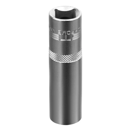 Головка торцевая удлиненная, 16 мм, шестигранная, CrV, под квадрат 1/2 Stels 13880 купить в Нефтеюганске