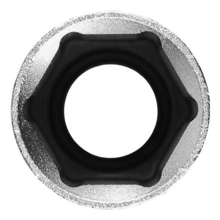 Головка торцевая удлиненная, 16 мм, шестигранная, CrV, под квадрат 1/2 Stels 13880 купить в Нефтеюганске