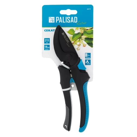 Секатор прямого реза Palisad 215 мм, двухкомпонентные рукоятки, Luxe 604775 купить в Нефтеюганске