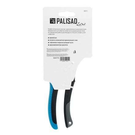Секатор прямого реза Palisad 215 мм, двухкомпонентные рукоятки, Luxe 604775 купить в Нефтеюганске