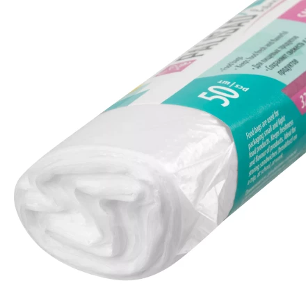 Пакеты для бутербродов, 320 x 250 мм, 50 шт, рулон, Home Palisad 950035 купить в Нефтеюганске