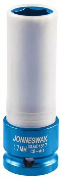 Головка ударная шестигранная 1/2" М17 для л/с дисков  S03АD4317 Jonnesway 99427 купить в Нефтеюганске