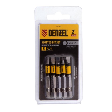 Бита SL5,5x50, 5 шт. Denzel 7711312 купить в Нефтеюганске