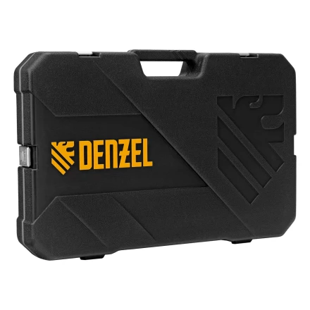 Набор инструментов Denzel 15807, 1/2&quot;, 1/4&quot;, 3/8&quot;, CrV, S2, пластиковый кейс, 216 предметов купить в Нефтеюганске