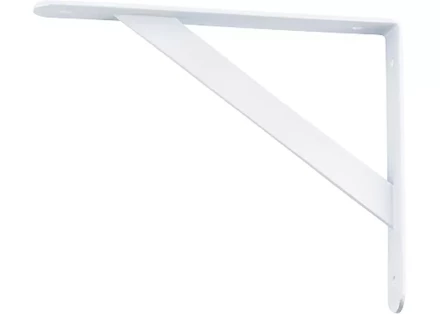 Кронштейн усиленный 300х200х30х4 мм белый СИБРТЕХ 94046 купить в Нефтеюганске