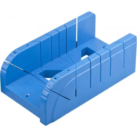 Стусло ЗУБР &quot;ЭКСПЕРТ&quot; пластиковое, для заготовок до 115х70мм, 4 угла запила 15393-115 купить в Нефтеюганске