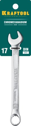 Ключи комбинированные KRAFTOOL, Cr-V, DIN 3113 27079-17 купить в Нефтеюганске