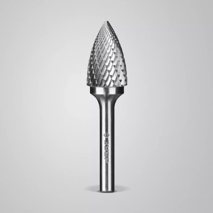 Зубр Твердосплавная борфреза G - парабола с острым углом, 16 х 25 мм (28806-16-25) купить в Нефтеюганске