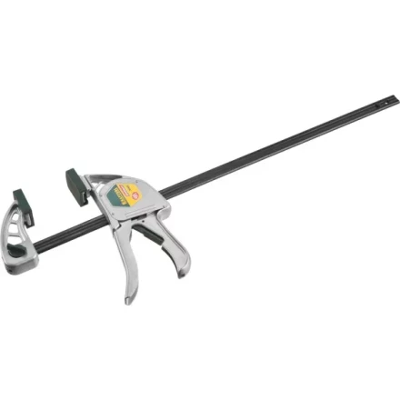 Струбцина &quot;EcoKraft&quot; ручная пистолетная, KRAFTOOL 32228-45, металлический корпус, 450/650мм, 200кгс 32228-45 купить в Нефтеюганске