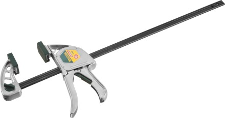 Струбцина &quot;EcoKraft&quot; ручная пистолетная, KRAFTOOL 32228-45, металлический корпус, 450/650мм, 200кгс 32228-45 купить в Нефтеюганске