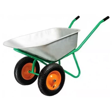 Тачка строительная 100 л 250 кг 422ZP двухколесная с пневмоколесом 1019517 купить в Нефтеюганске