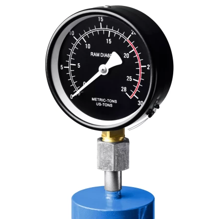 ЗУБР ПГН-20, 20 т, гидравлический пресс с гидронасосом и манометром, Профессионал (43072-20) купить в Нефтеюганске