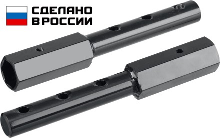 ЗУБР УД-3, НЕХ 32 - круг 30 мм, 2 шт., удлинитель (707107-3) купить в Нефтеюганске