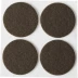 Накладки STAYER &quot;COMFORT&quot; на мебельные ножки, самоклеящиеся, фетровые, коричневые, круглые - диаметр 35 мм, 4 шт 40910-35 купить в Нефтеюганске
