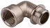 Уголок GENERAL FITTINGS с упором, никелированная латунь, г/ш, 3/4&quot; 51072-G/S-3/4 купить в Нефтеюганске