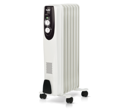 Маслянный радиатор обогреватель электрический BALLU Classic BOH/CL-07WRN 1500 купить в Нефтеюганске