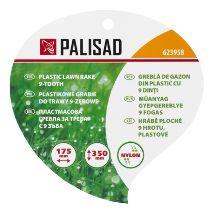 Грабли веерные пластиковые, Nylon Palisad 623958 купить в Нефтеюганске