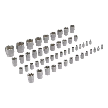 Набор инструментов Denzel 15808, 1/2&quot;, 3/8&quot;, 1/4&quot;, CrV, S2, пластиковый кейс, 232 предмета купить в Нефтеюганске