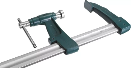 Струбцина KRAFTOOL тип &quot;F&quot;, с мультипликаторной прижимной втулкой, 125х600 мм 32013-125-600 купить в Нефтеюганске