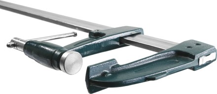 Струбцина KRAFTOOL тип &quot;F&quot;, с мультипликаторной прижимной втулкой, 125х600 мм 32013-125-600 купить в Нефтеюганске
