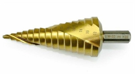 Сверло ступенчатое HSS TiN с спиральным желобком, 4-32x102, 6 мм (Makita D-40191) купить в Нефтеюганске