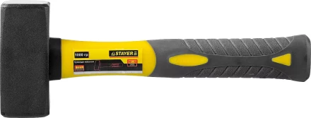 Кувалда с фиберглассовой рукояткой 1,0 кг, STAYER Fiberglass 20052-10 купить в Нефтеюганске