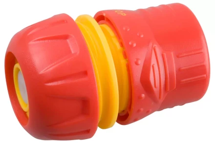 Cоединитель GRINDA пластмассовый c автостопом и запирающим механизмом, 3/4&quot; 8-426332 купить в Нефтеюганске