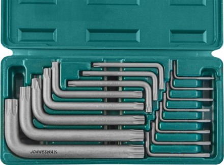 Набор ключей угловых Torx Т6-Т70 16предметов Jonnesway H0816S 47405 купить в Нефтеюганске