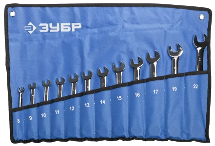 Наборы трещоточных комбинированных ключей Зубр серия ПРОФЕССИОНАЛ 27075-H12 купить в Нефтеюганске
