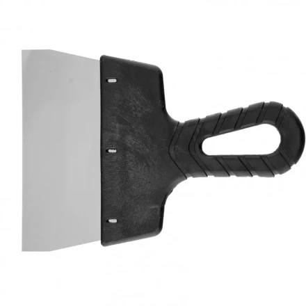 Шпатель фасадный из нержавеющей стали 150 мм пластмассовая ручка Россия 85149 купить в Нефтеюганске